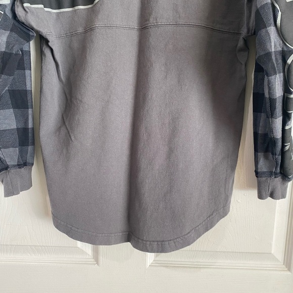 Walt Disney World Mickey Mouse Size XS Buffalo Check Plaid Spirit Jersey - Picture 10 of 11